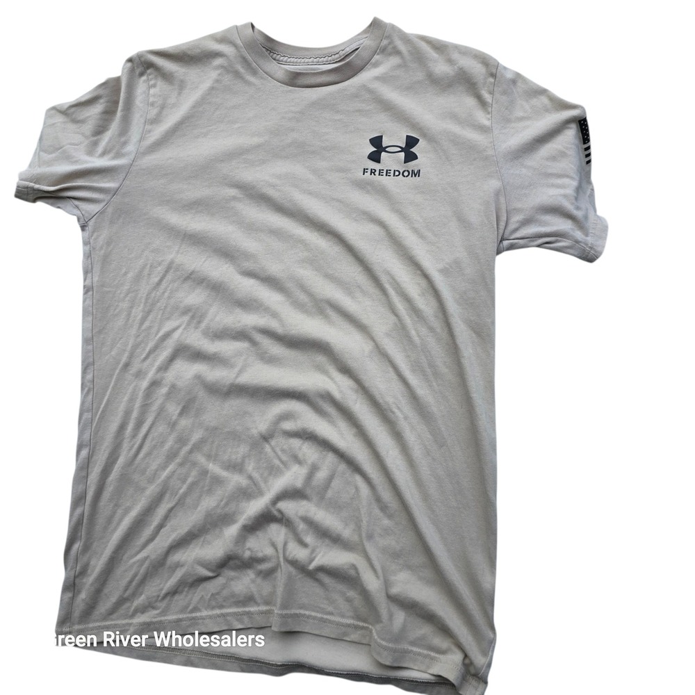 Under Armour Freedom T-Shirt American Flag‎ Graphic Mens Activewear
